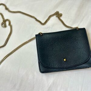 Madewell small black crossbody bag